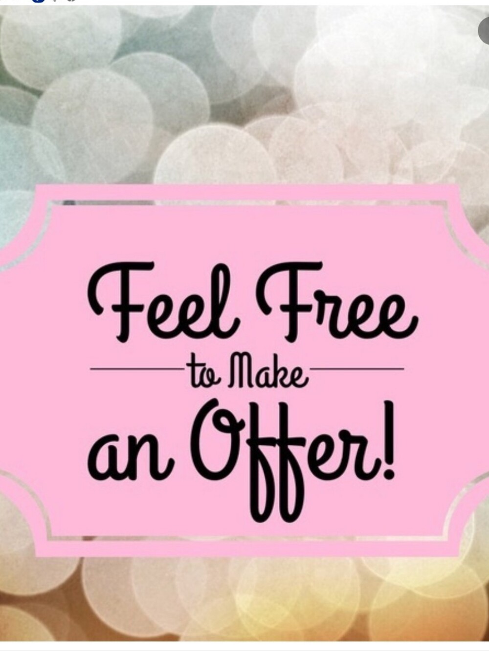 MAKE ME AN OFFER~